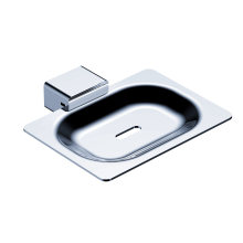 Bathroom Shower Bath Soap Dish Case Holder Wall Mount Stainless Steel 304 Chrome